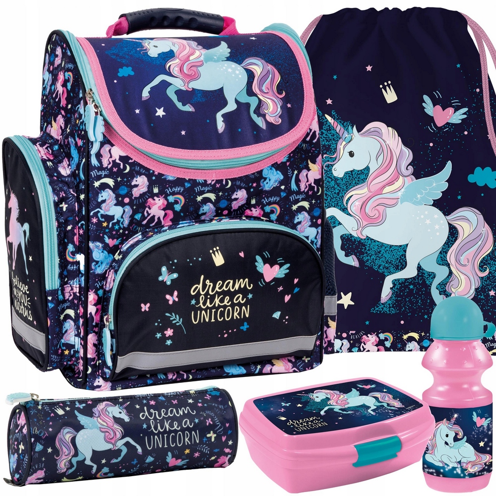 Aktovka - Školáčka pre Unicorn Assetgirl Set Unicorn