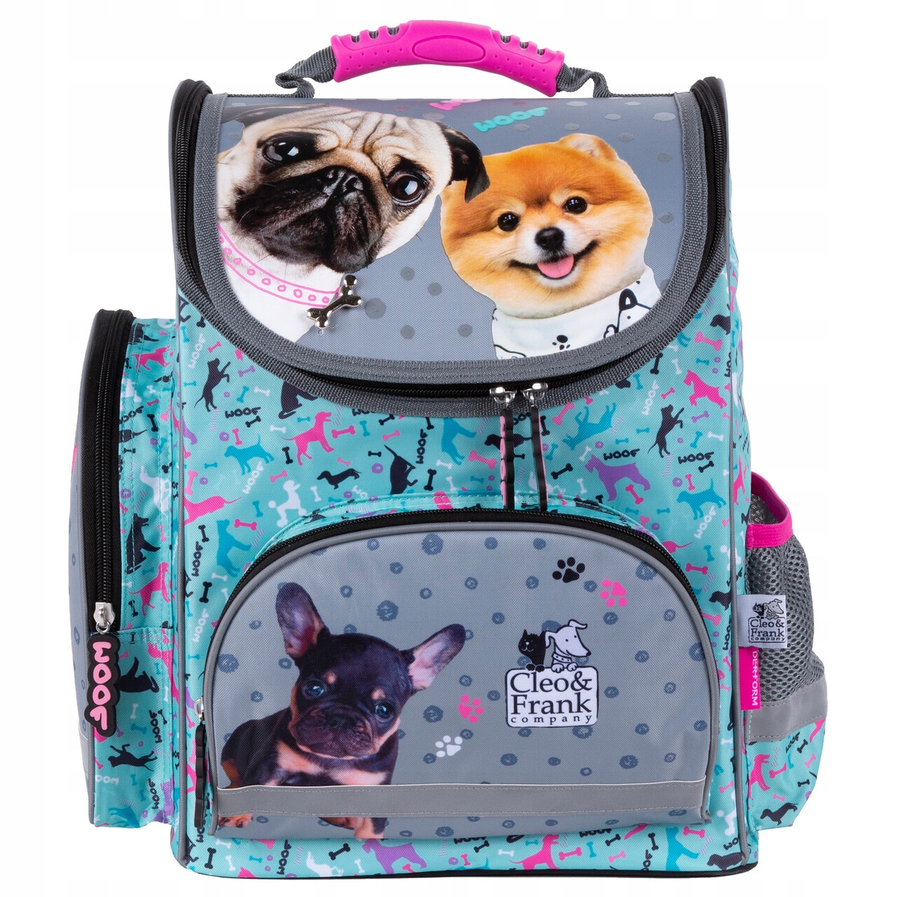 Aktovka - Cleo a Fran CF28 Derform Single -Chamber School Bag 16L