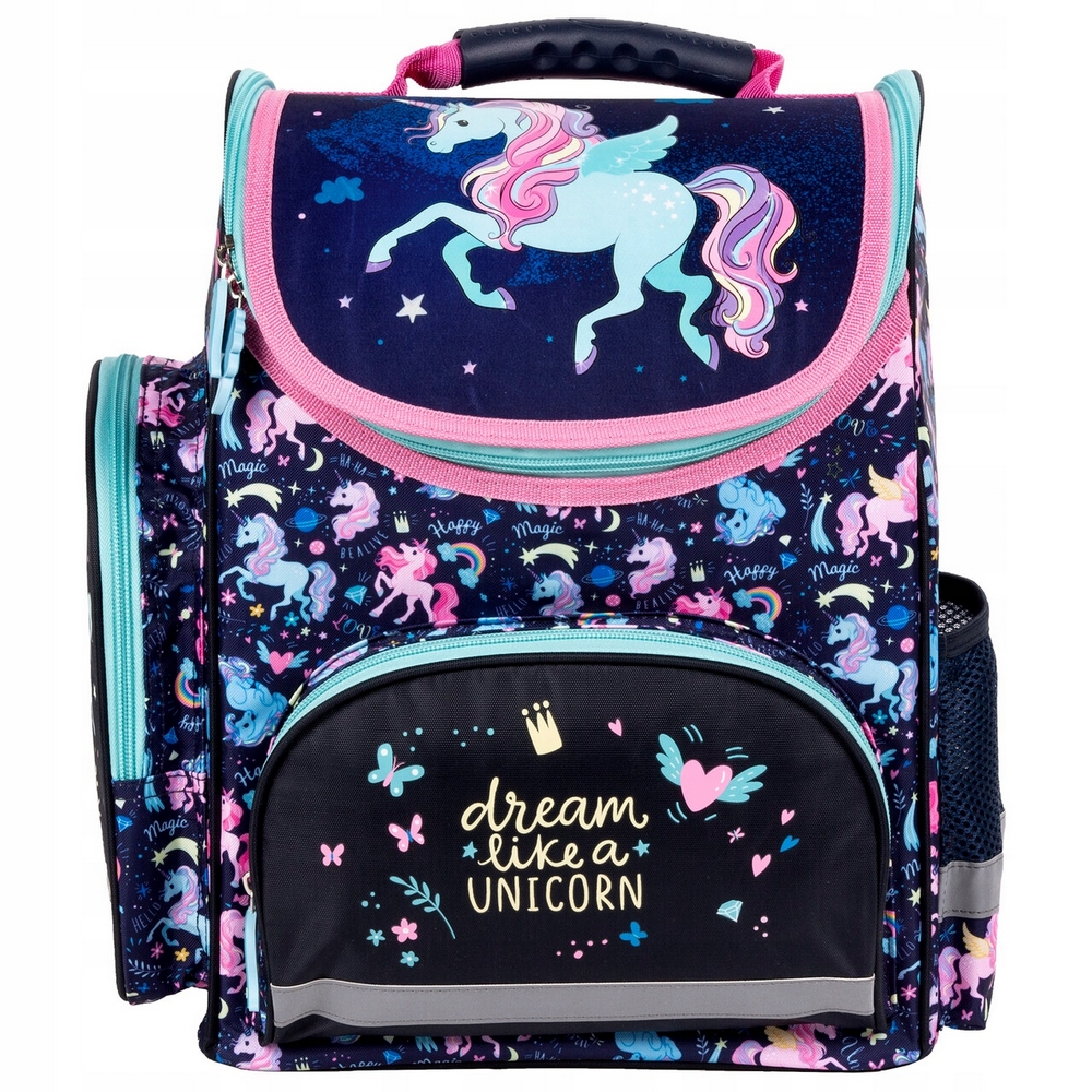 Aktovka - Single -Chamber School Bag Unicorn 13 Derform 18L