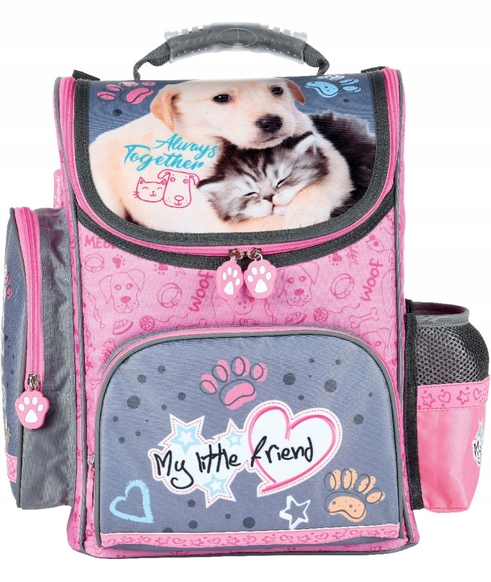 Aktovka - Schoolbag My Little Friends Dog a Kot St. Majewski