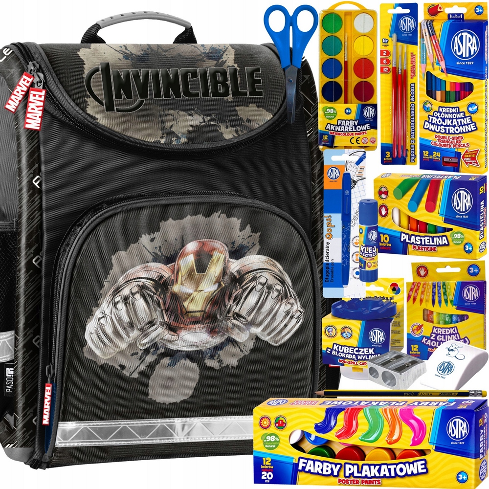 Aktovka - Paso Avengers School Bag + Astra School Layette
