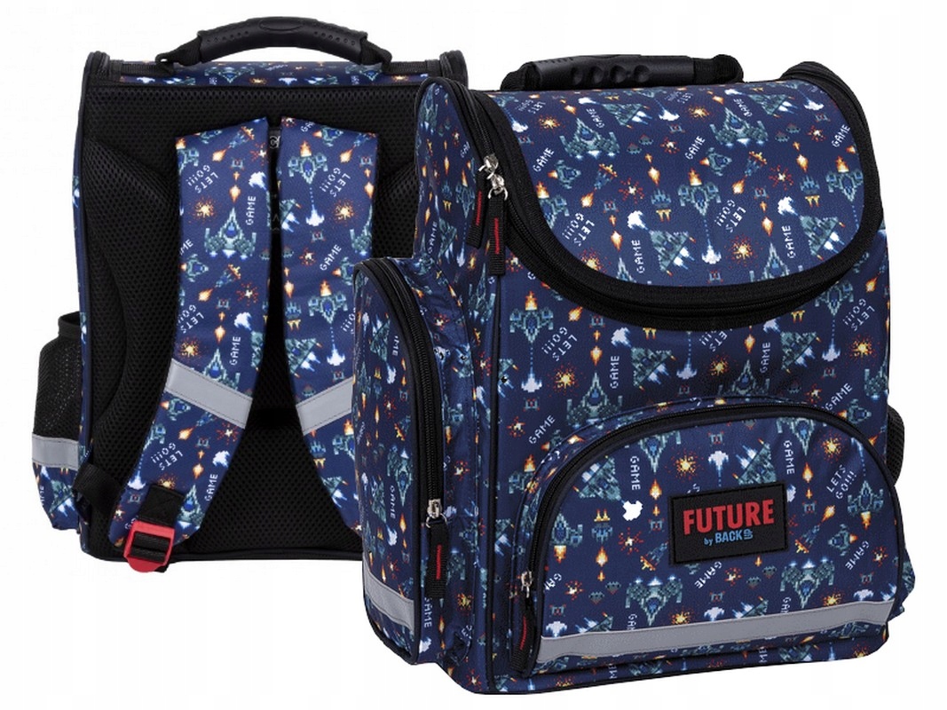 Aktovka - Game Pixel Kosmos School School Bag do 1. ročníka