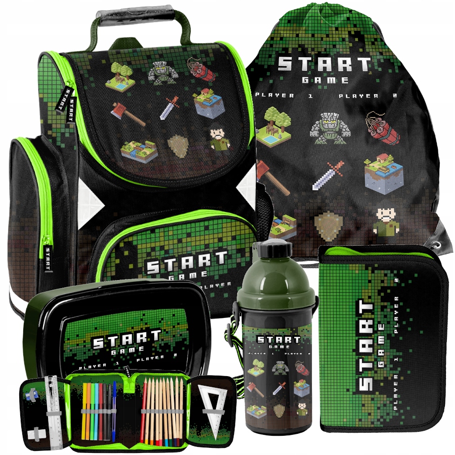Paso Game School School Bag