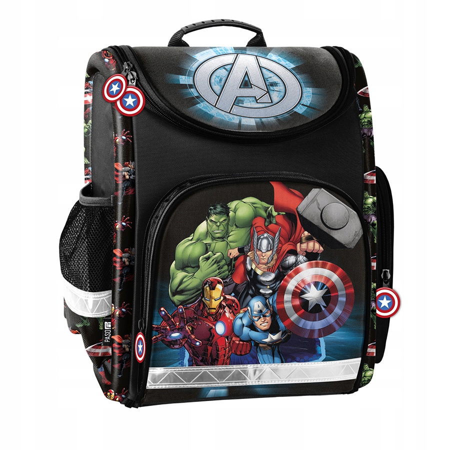 Aktovka - Školská taška na školskú tašku paso batoh Avengers