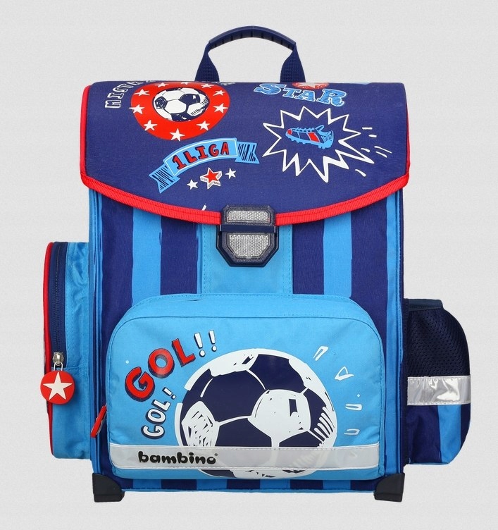 Aktovka - Školská taška Školský futbal pod 1 kg