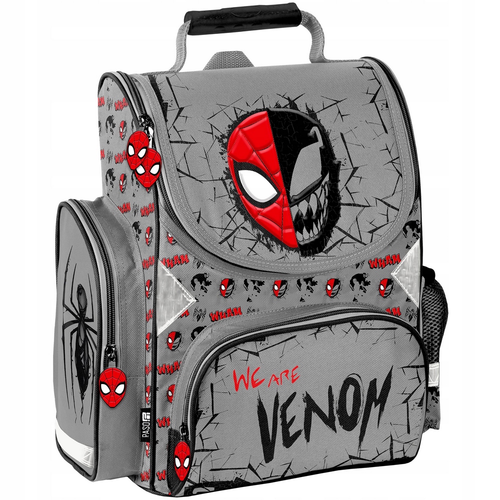 Aktovka - Školská taška na tašku Spiderman Venom pre chlapca