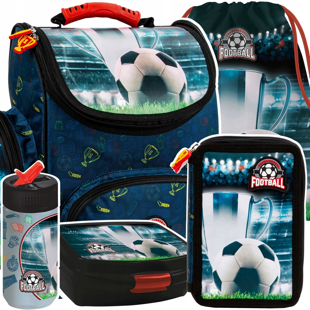 SET ŠKOLSKEJ TAŠKY NA CHLAPSKÝ FUTBAL
