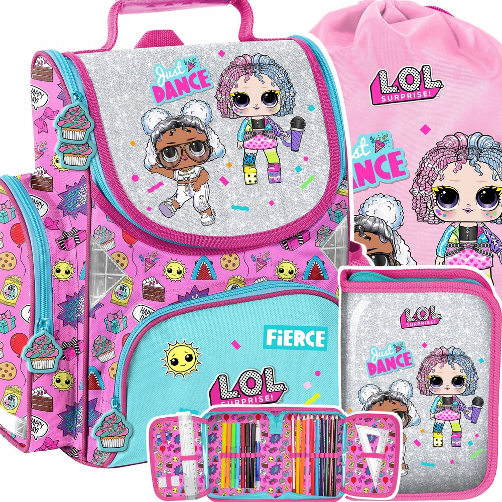 Aktovka - Schoolbag School Backpack Herlitz Butterflies triedy 1-3