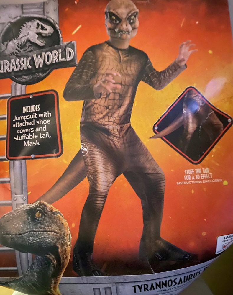 Kostým pre chlapca- Tyrannosaurus rex outfit 140-152 cm