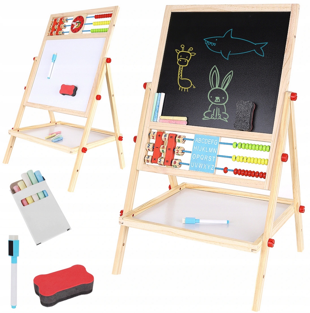 Kriedová, magnetická tabuľa - DUMEL JOLLY BABY BOOK JUGEL ZVIERATKA