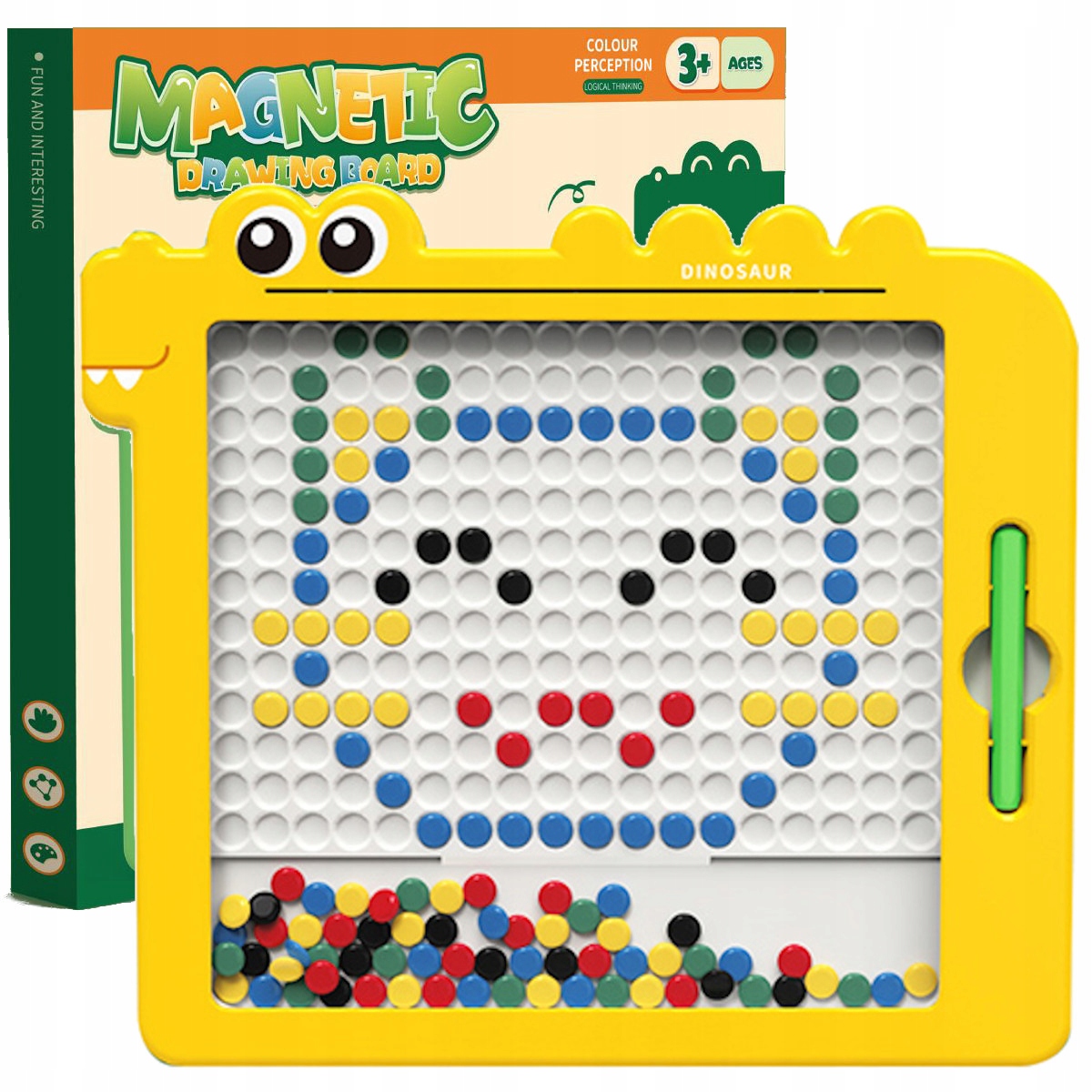 Kriedová, magnetická tabuľa - Magnetické dieťa