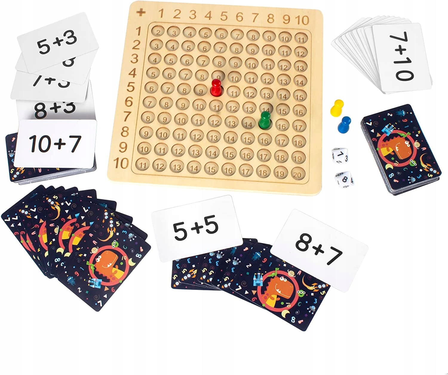 Učebná hračka na počítanie - Doska Pridajte hru pre stolovú hru Puzzle