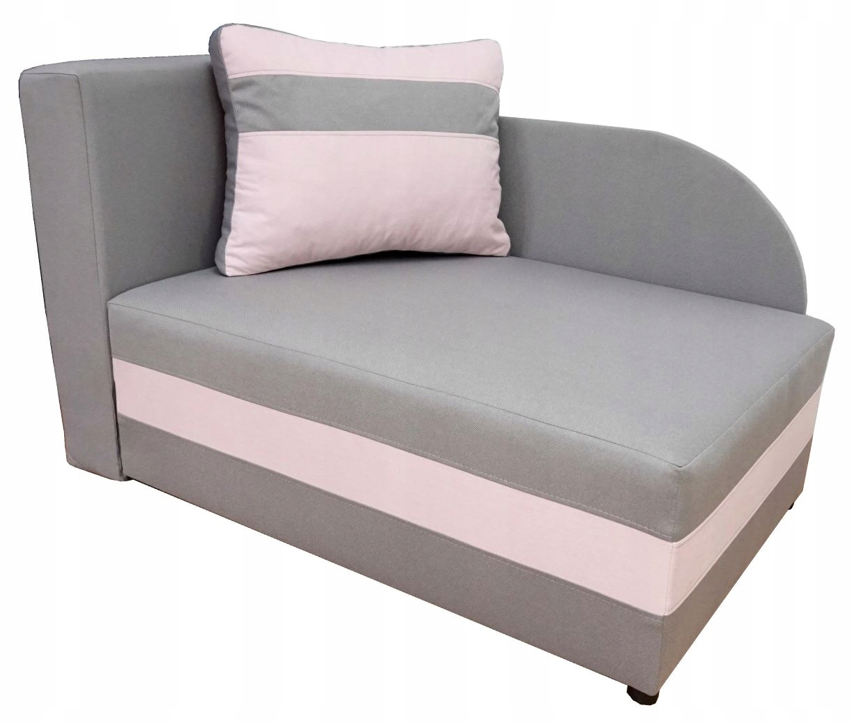 Rohový mebelkof smart 78 x 129 cm odtiene šedej