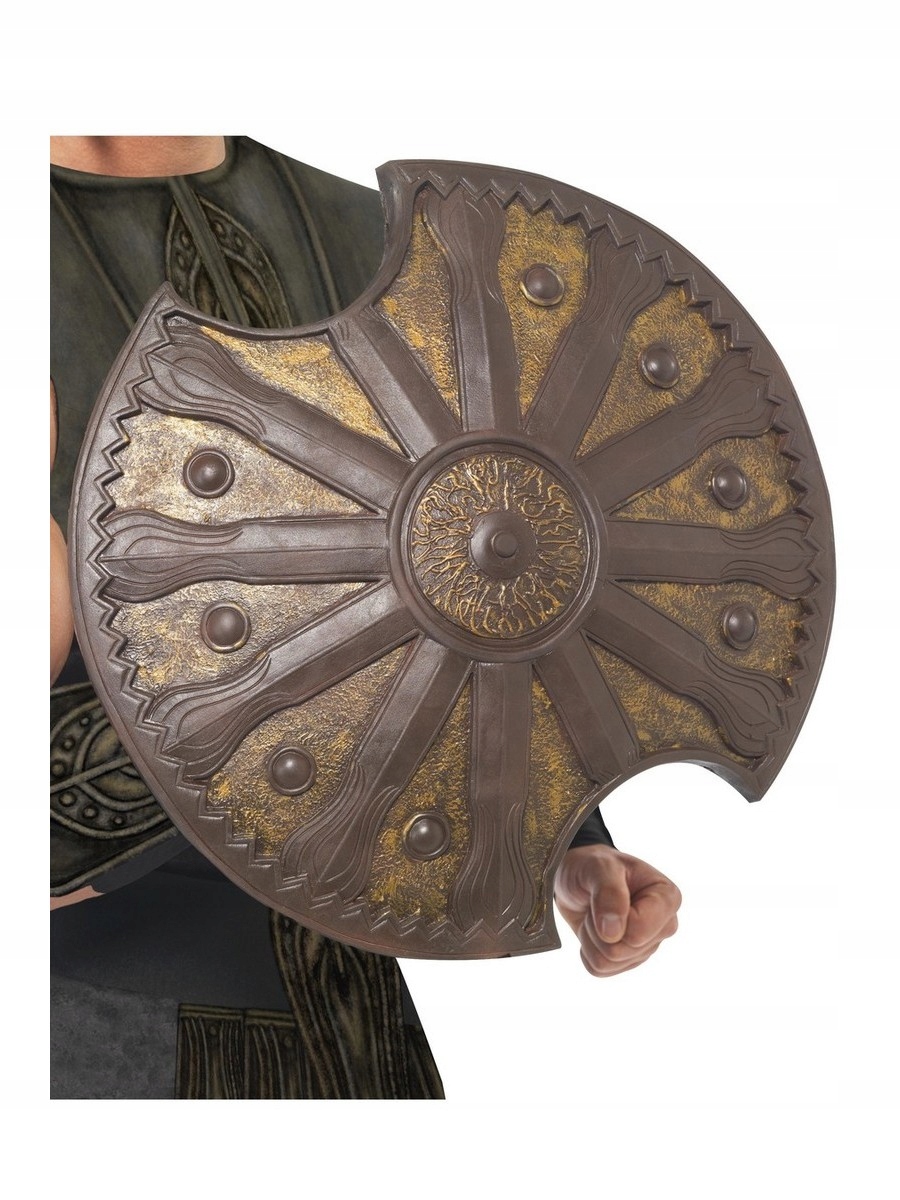 Kostým, maska - Achilles štít rímskeho bojovníka 50 cm