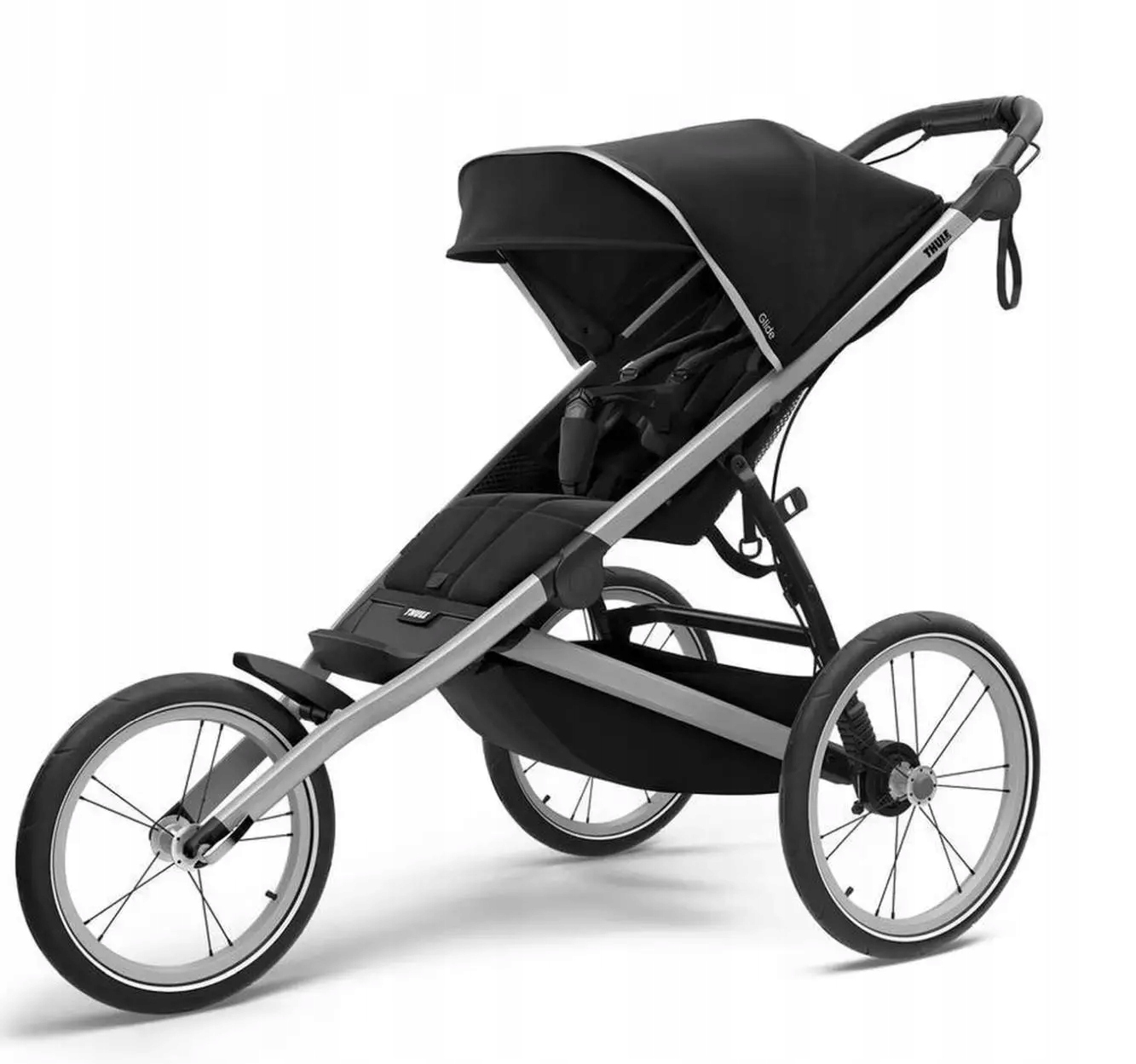 Športový kočík - Thule - Kočík Glide 2 Jet Aluminium/Jet Black 2021