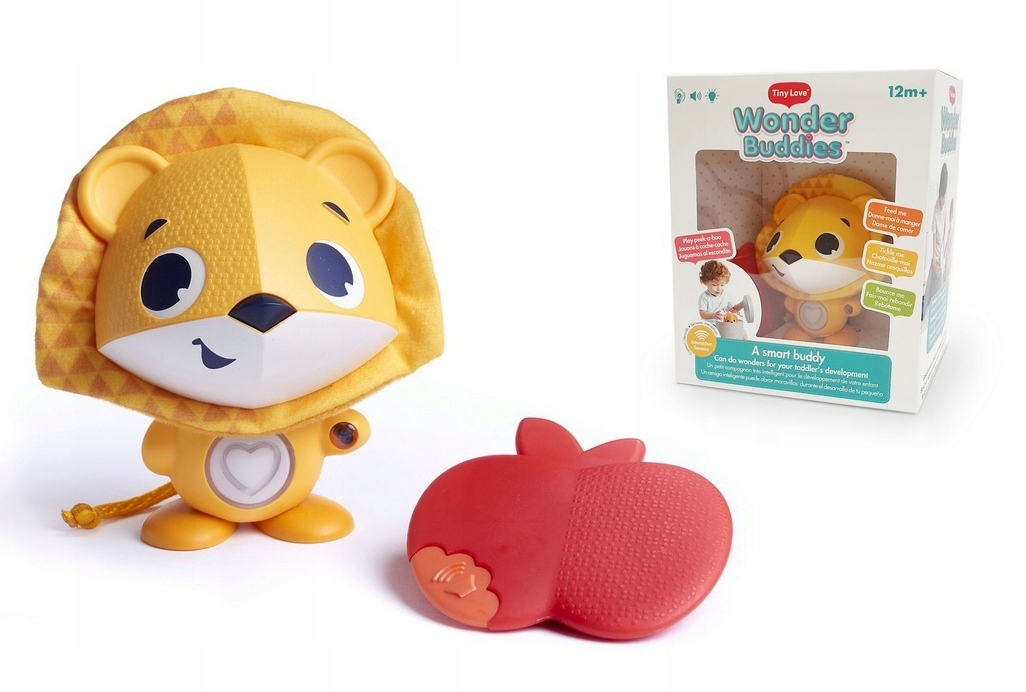 Senzory Teether, s plastovými odtieňmi žltej a zlata Tina Love Rat