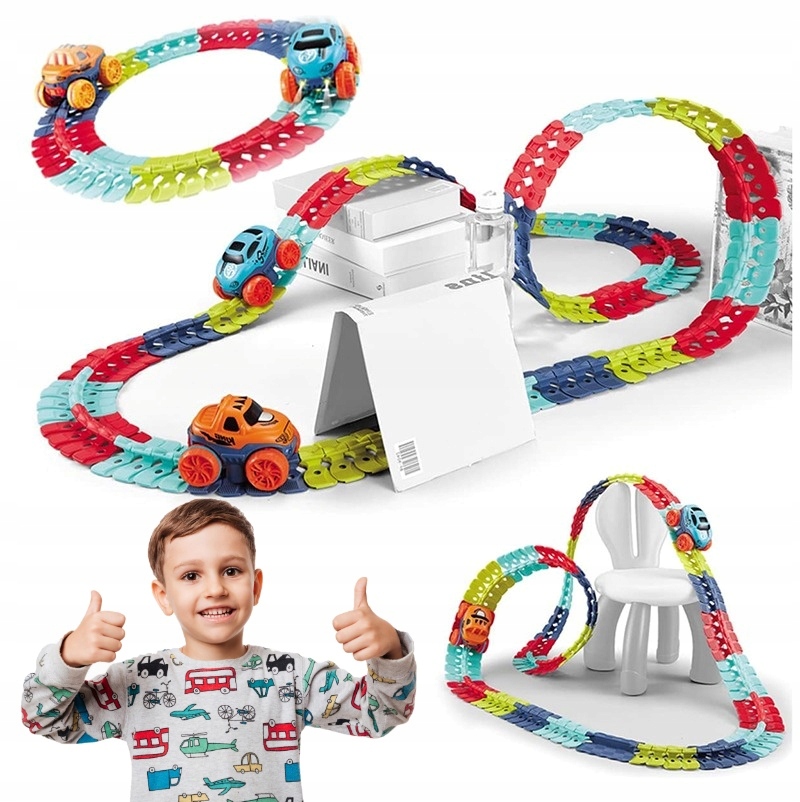 Racing Car Track Flexibilný 184 el xxxl