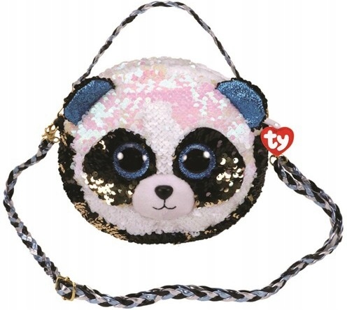 Predškolský batoh - Taška na rameno panda bambusová medvedíka - 20x17cm