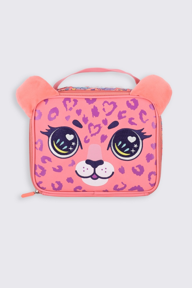 Pink Lampart Mokida Breakfast Bag