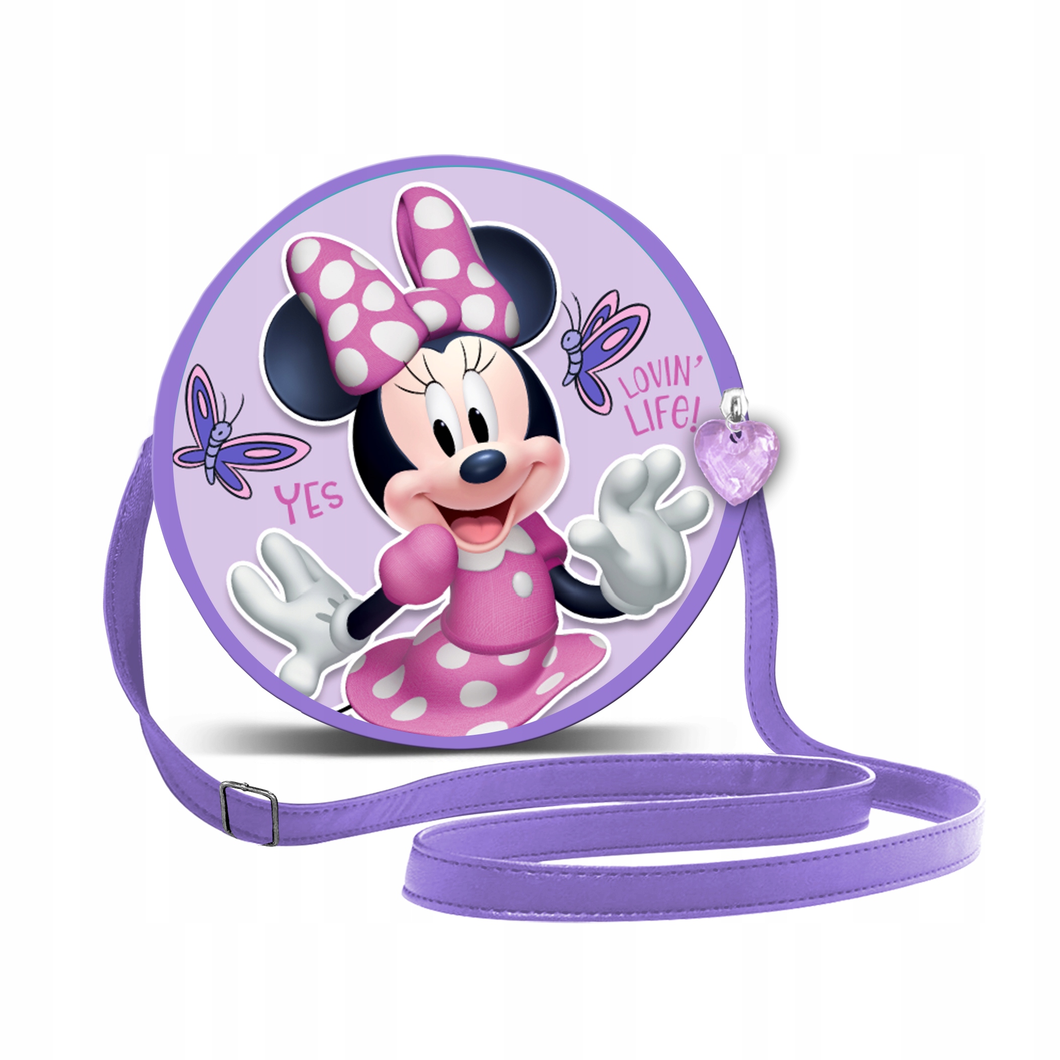 Detská taška Kararactermania odtiene Purple Minnie Mouse
