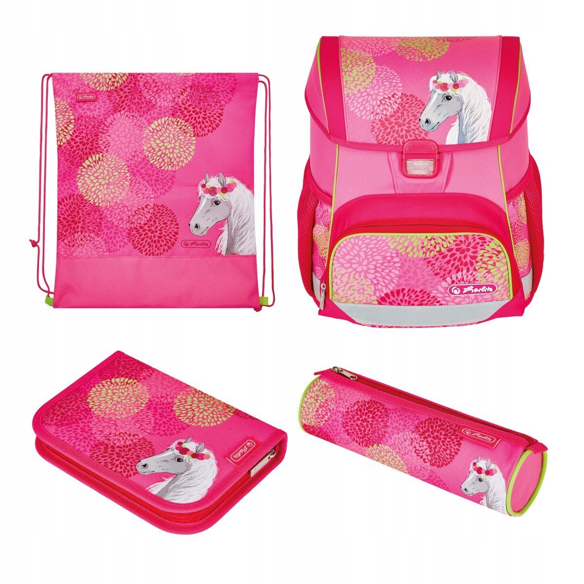 Aktovka - Herlitz Loop Plus Bloom Bloom Horse