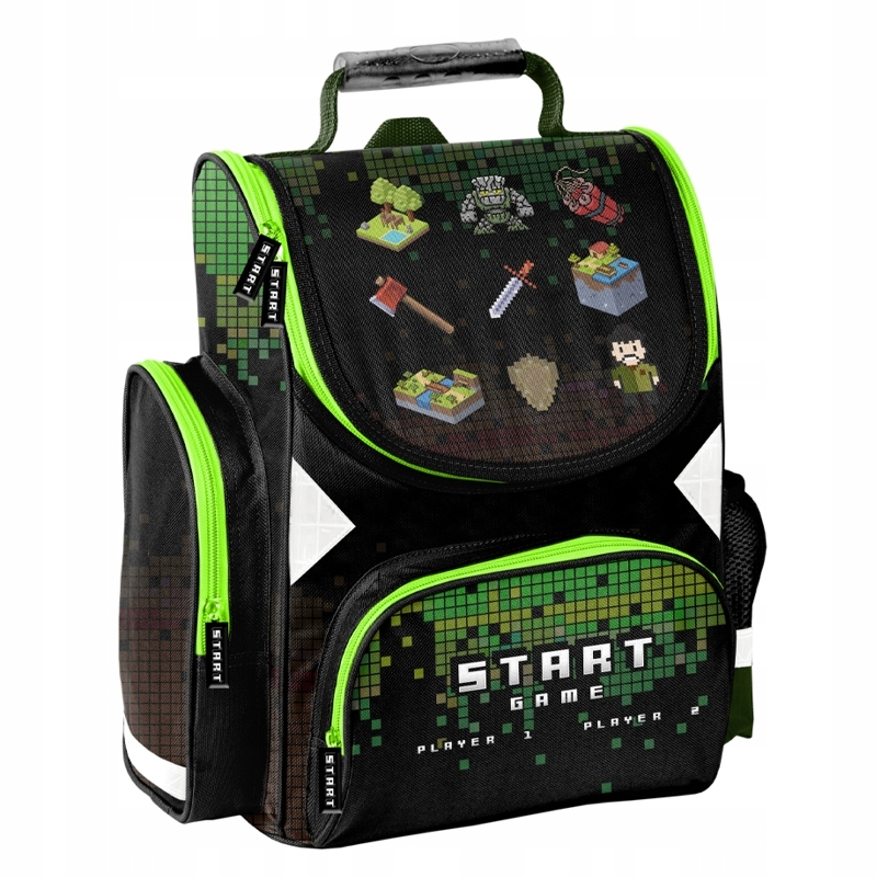 Aktovka - Scoof Back Paso Minecraft Player School Batoh