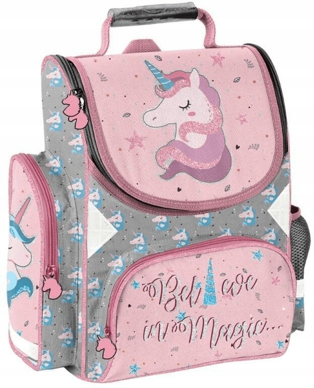 Aktovka - Unicorn Pink Paso School Bag