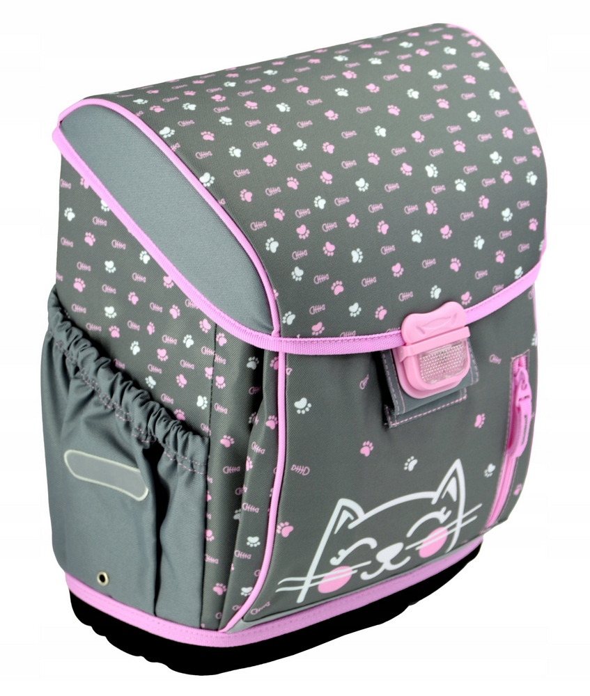 Hama Gray Cat School Bag Batoh