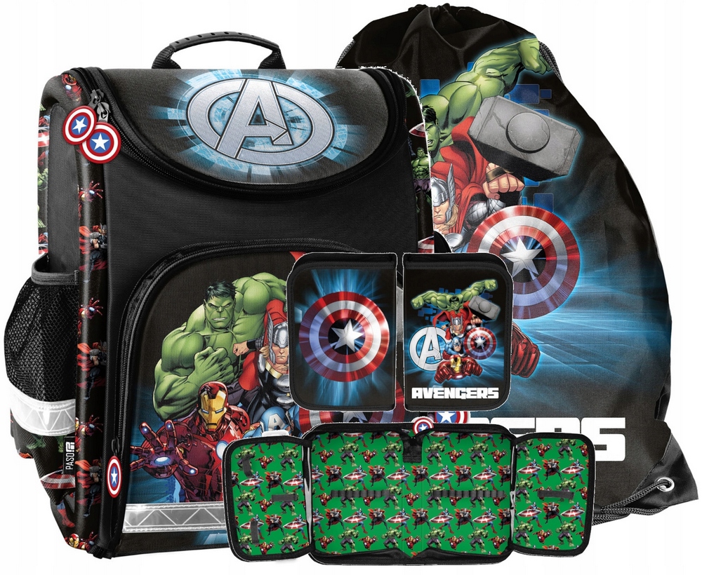 Školská školská taška Marvel Avengers pre chlapca 1-3