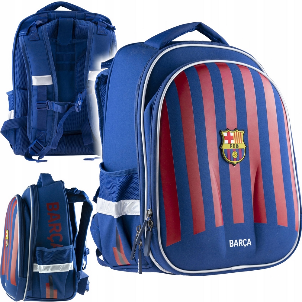 Aktovka - Ergonomická školská taška FC-260 FC Barcelona