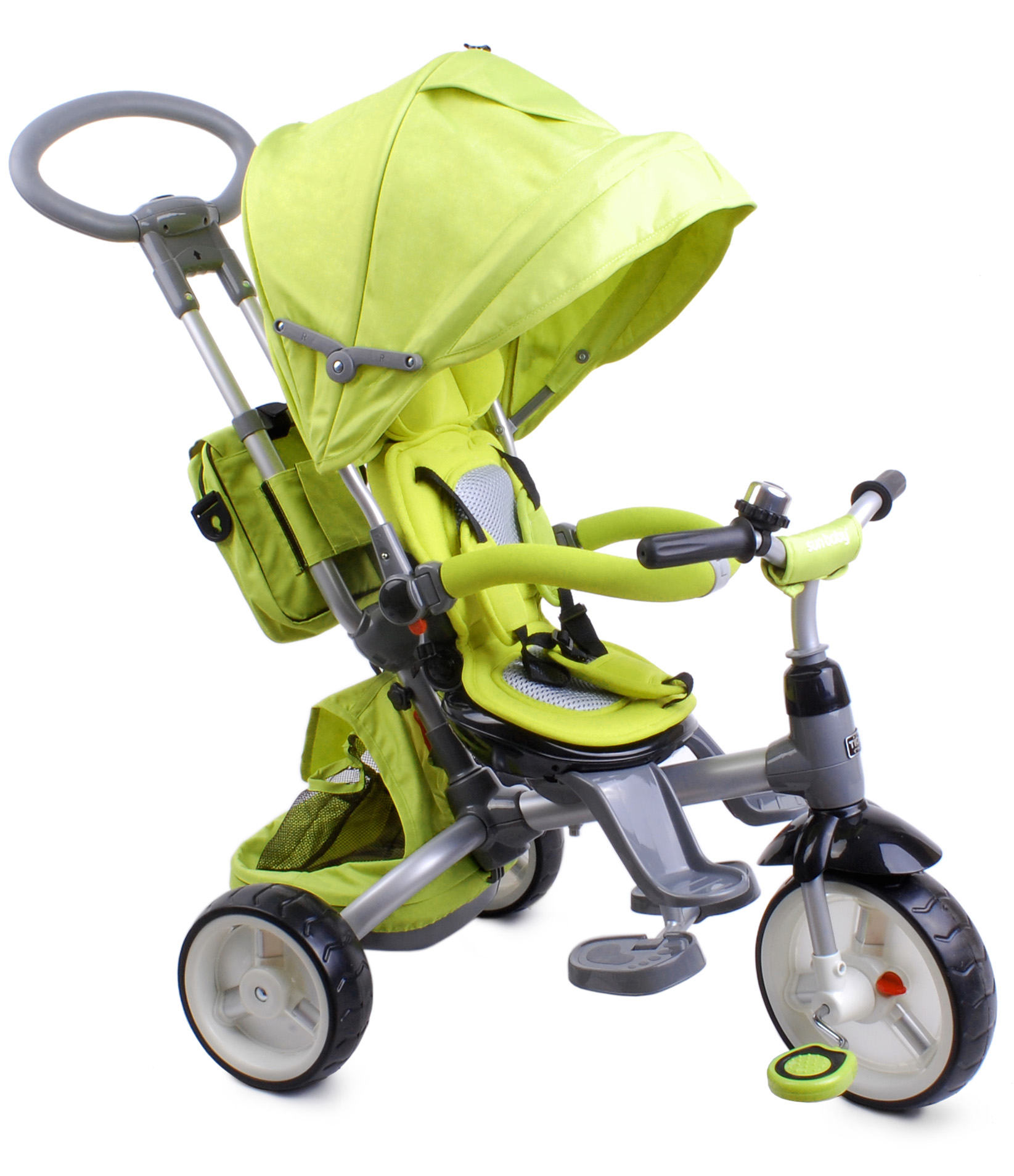 Tri -kolieskové bicykle kočík 6in1