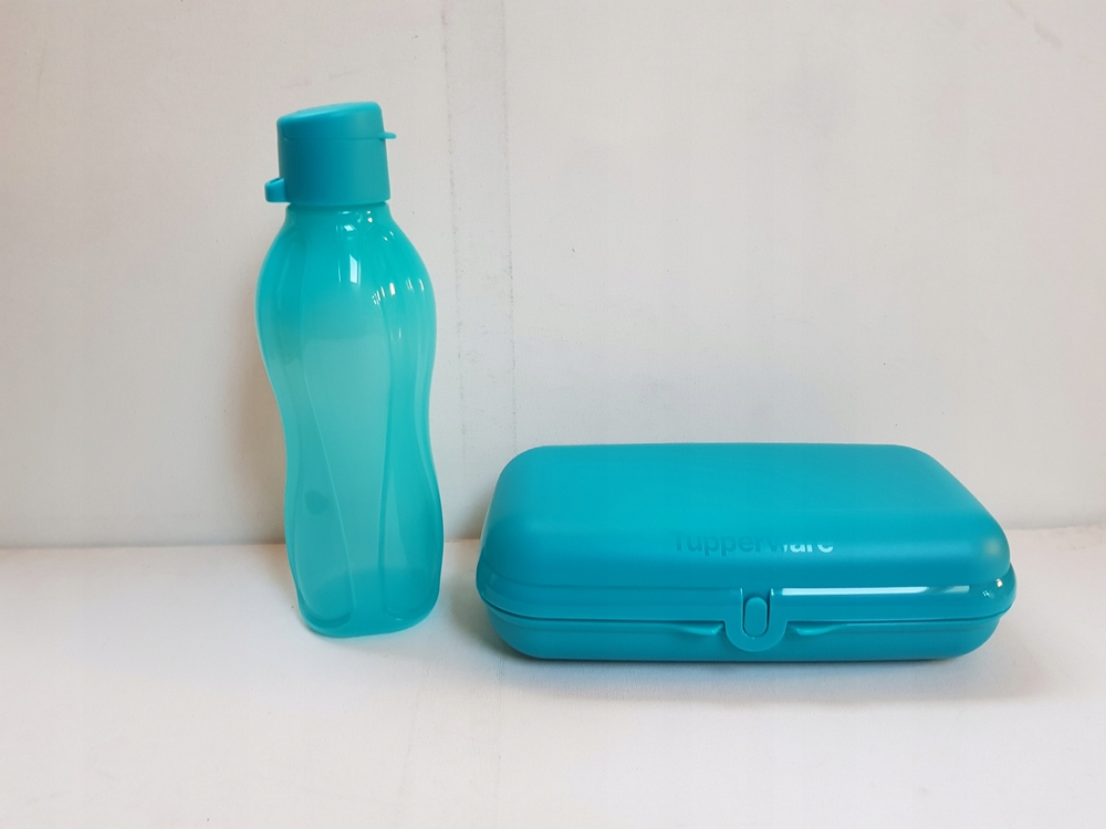 Detský desiatový box, fľaša - Tupperware Raňajky+fľaša 500 ml