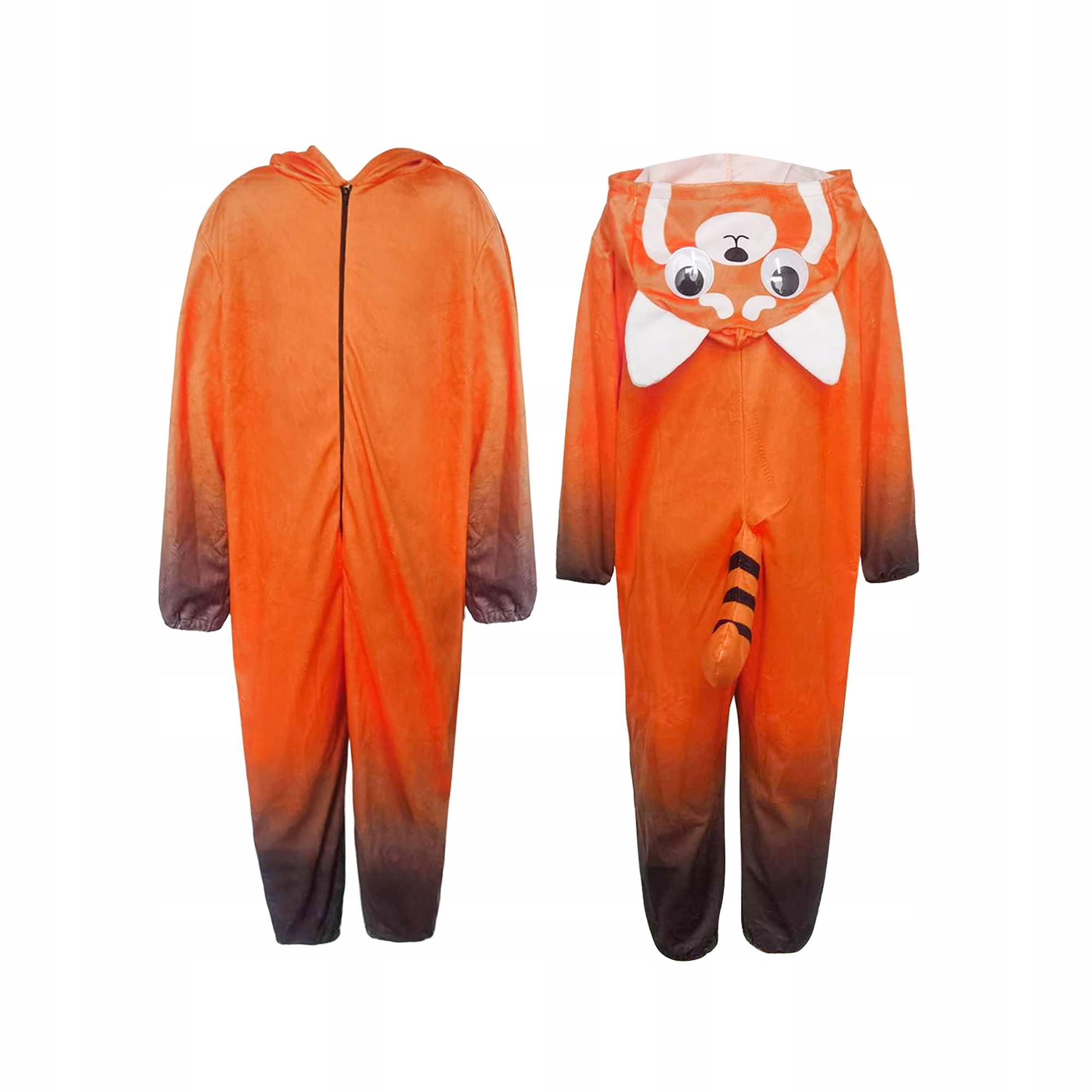 Detská kombinéza - Otočenie červenej Mei's Red Panda Cosplay Merlin Onesies