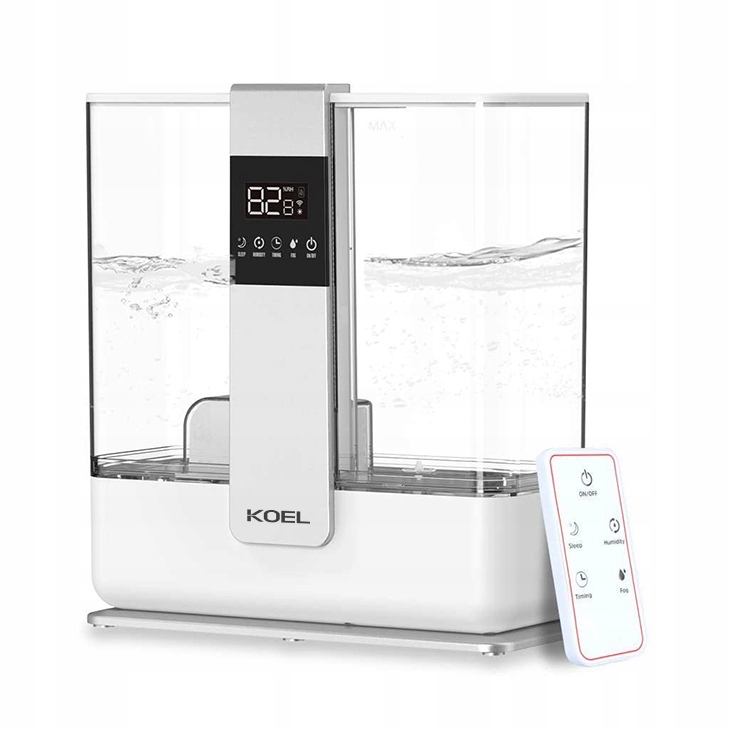 Ultrazvukový zvlhčovač koel NP-5000 25 W biela