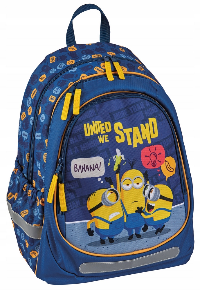Školský batoh Minionki Undercover s 2 hlavnými priehradkami a reflexnými prvkami