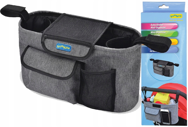 Batoh na kočík - Universal Mini Organizátor Gray Trolley Bag