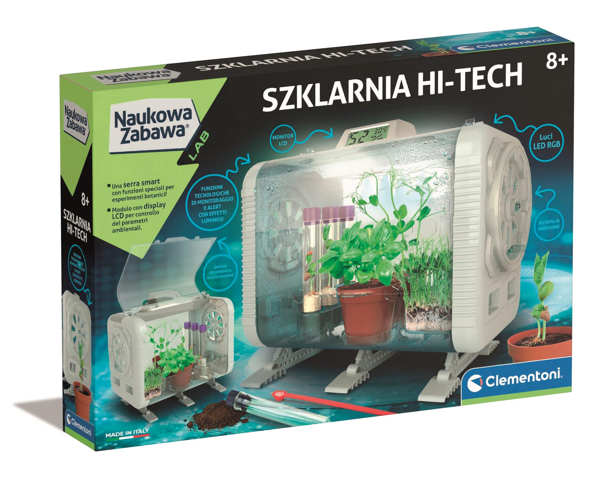 CLEMENTONI 50915 HI-TECH SKLENIKOVÁ VEDECKÁ ZÁBAVA