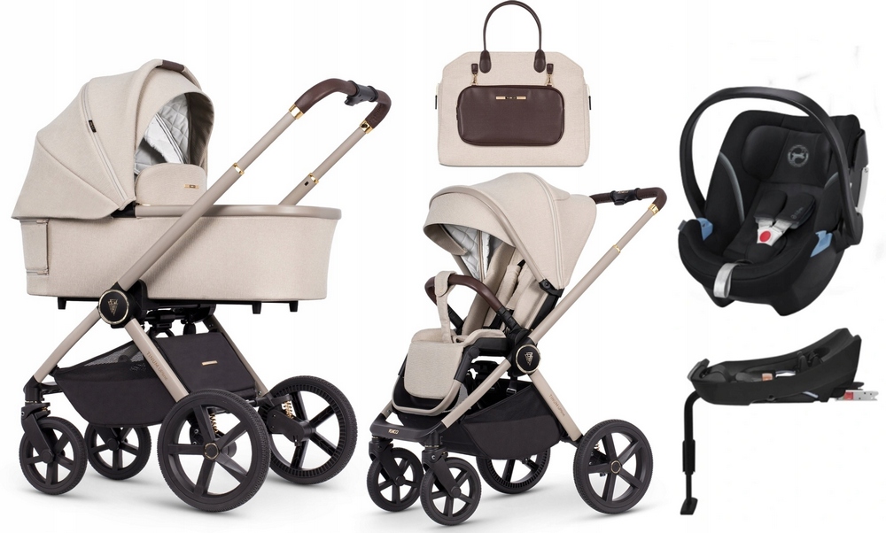 Venicci Tinum Upline 4W1 Cybex Aton 5 Základný kameň