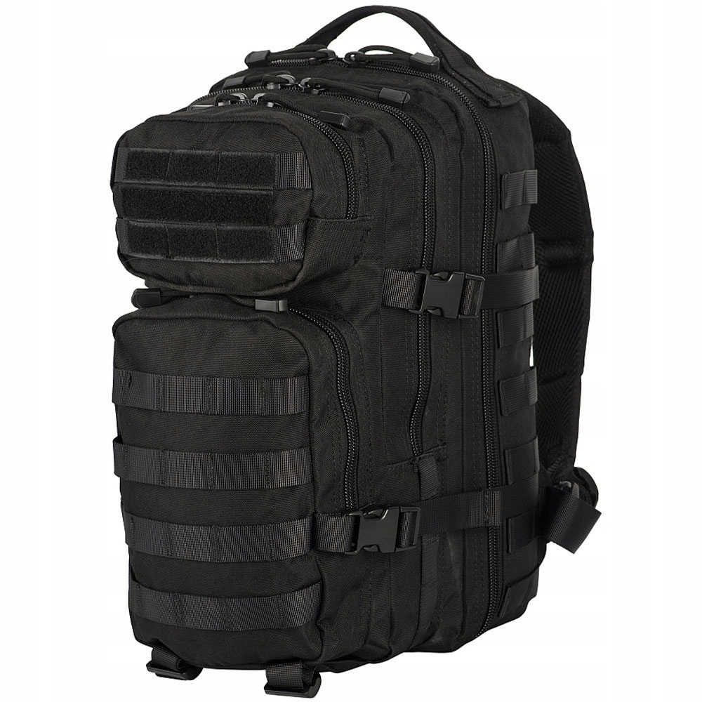 M-Tac Assault Pack 20 l - Čierny, Batoh s mole systémom