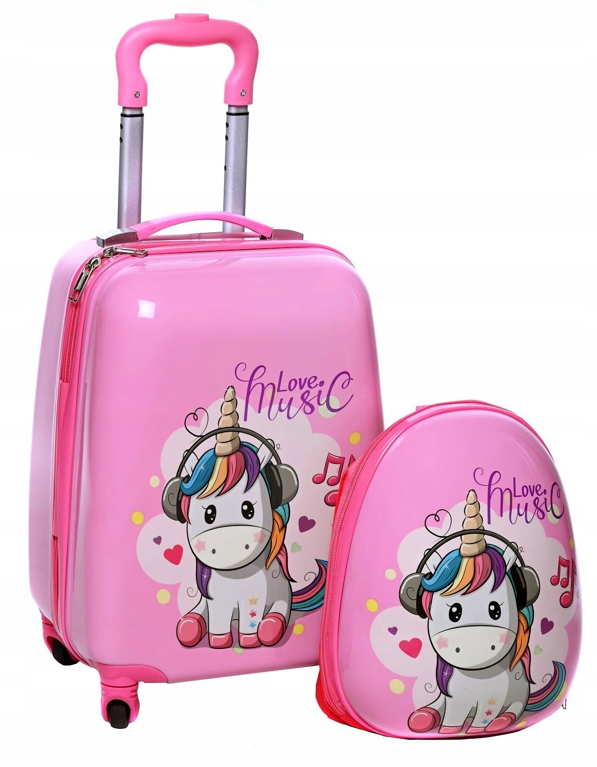 KUFOR UNICORN KIDS SET 4 KOLIESKA BATOH