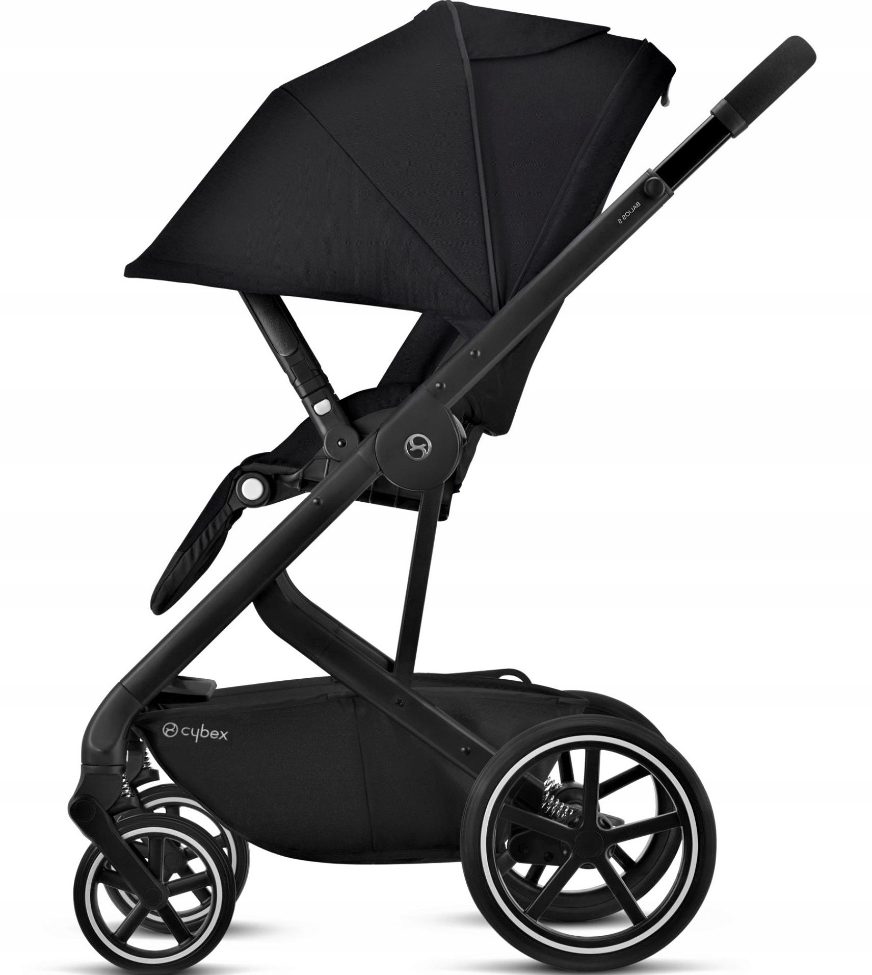 Vychádzkový kočík - Cybex Balios s Lux Black Remad Kol kočíka