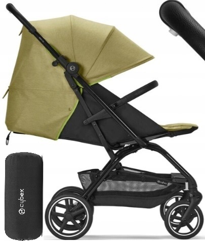 Vychádzkový kočík - CYBEX EEZY S+ KOČÍK 2 VEĽKÉ KOLESÁ + T TAŠKA