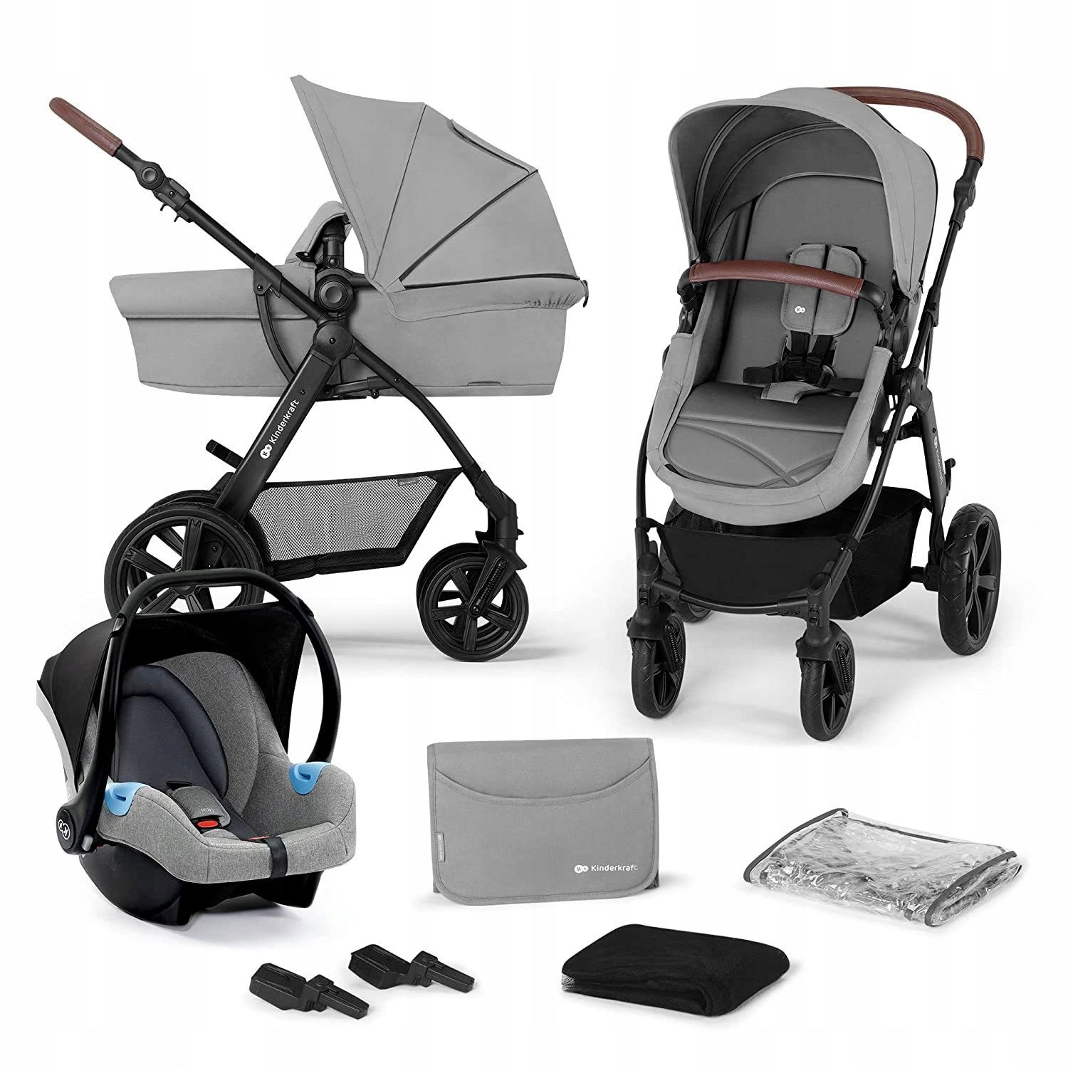 Multifunkčný kočík - 3in -Funkcia Trolley 3in1 Kinderkraft Moov CT