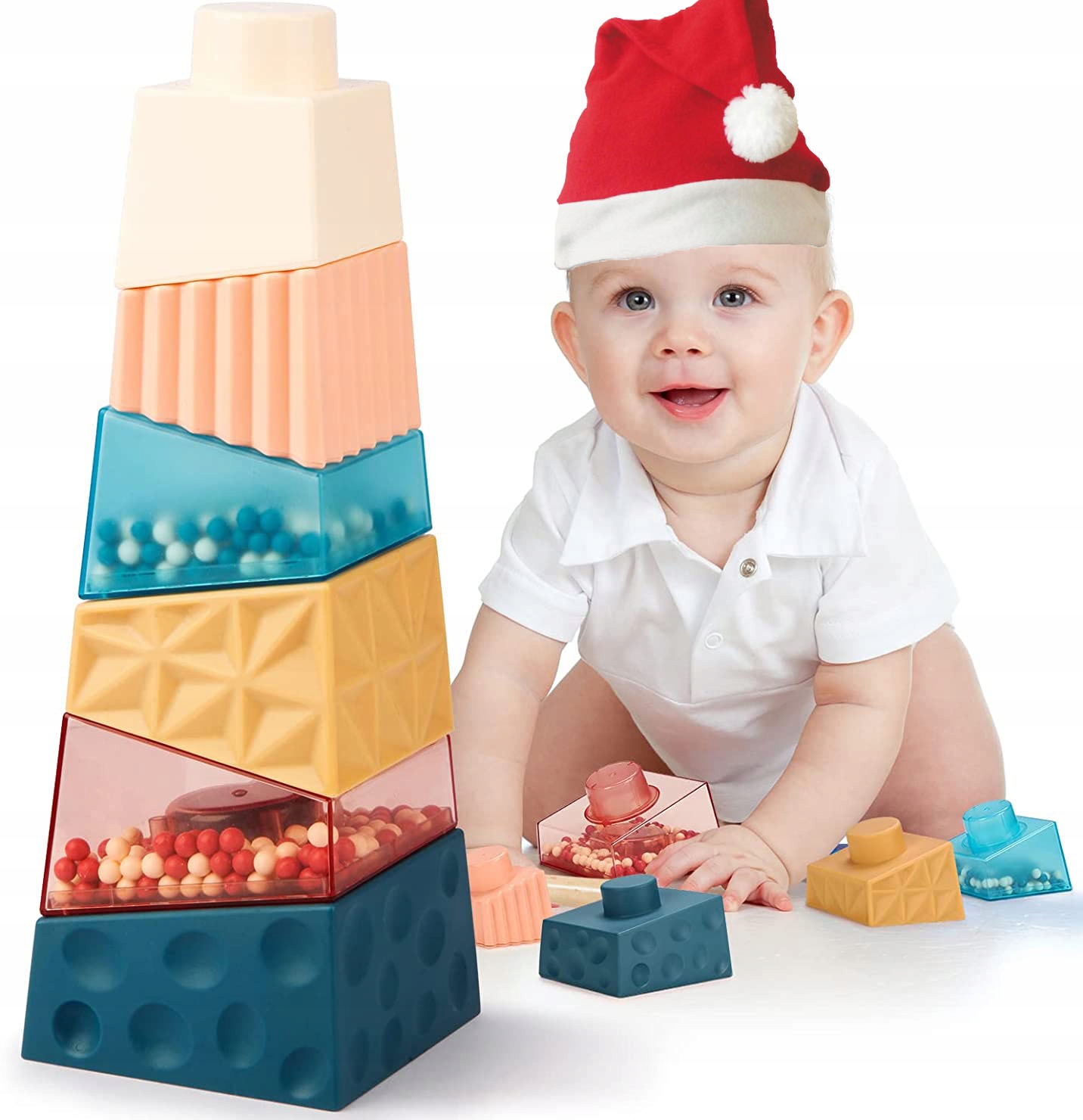 Montessori senzorická pyramídová vzdelávacia veža