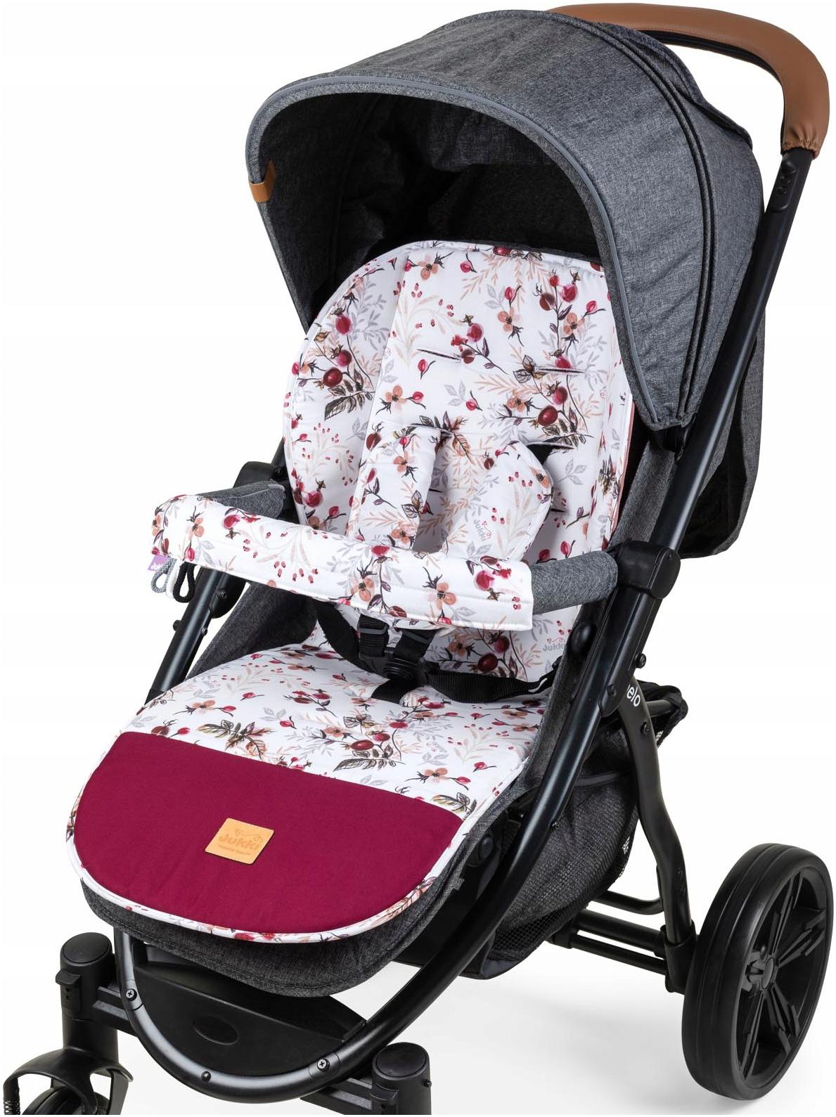 Podložka do kočíka - Dvojitá vložka Royal Rose Yukki kočíka