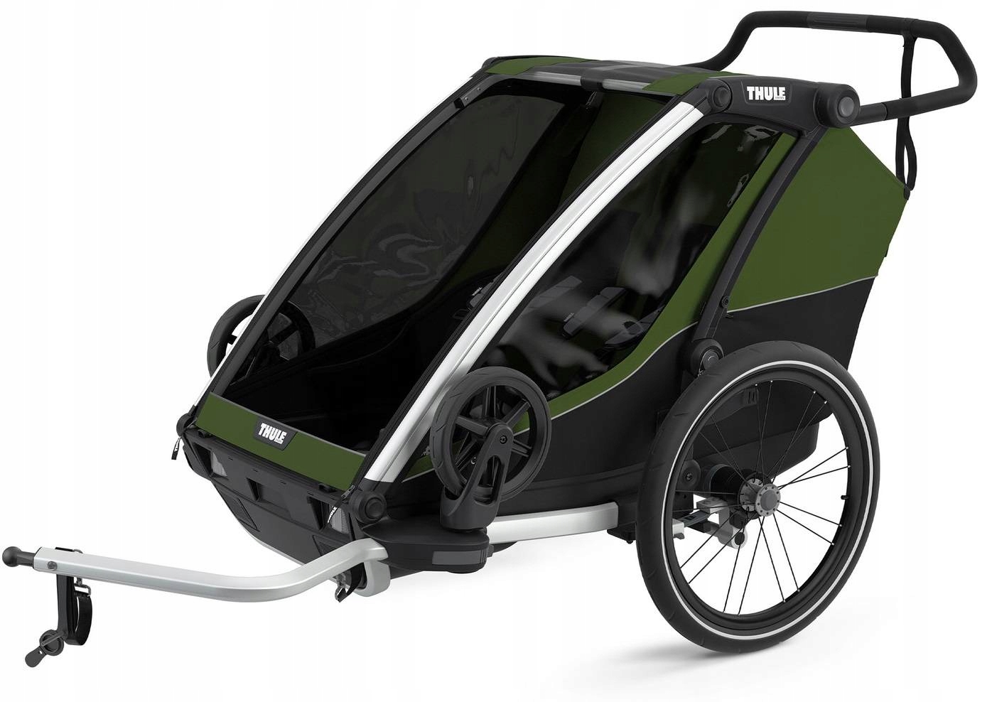 Športový kočík - Prívesný kočík za bicykel Thule Chariot Cab 2