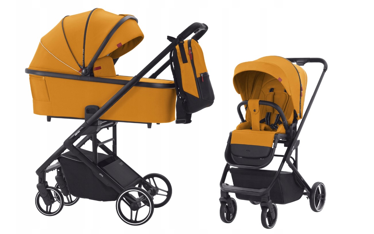 Multifunkčný kočík - Kočík 2v1 CARRELLO Alfa CRL-6507 Sunrise