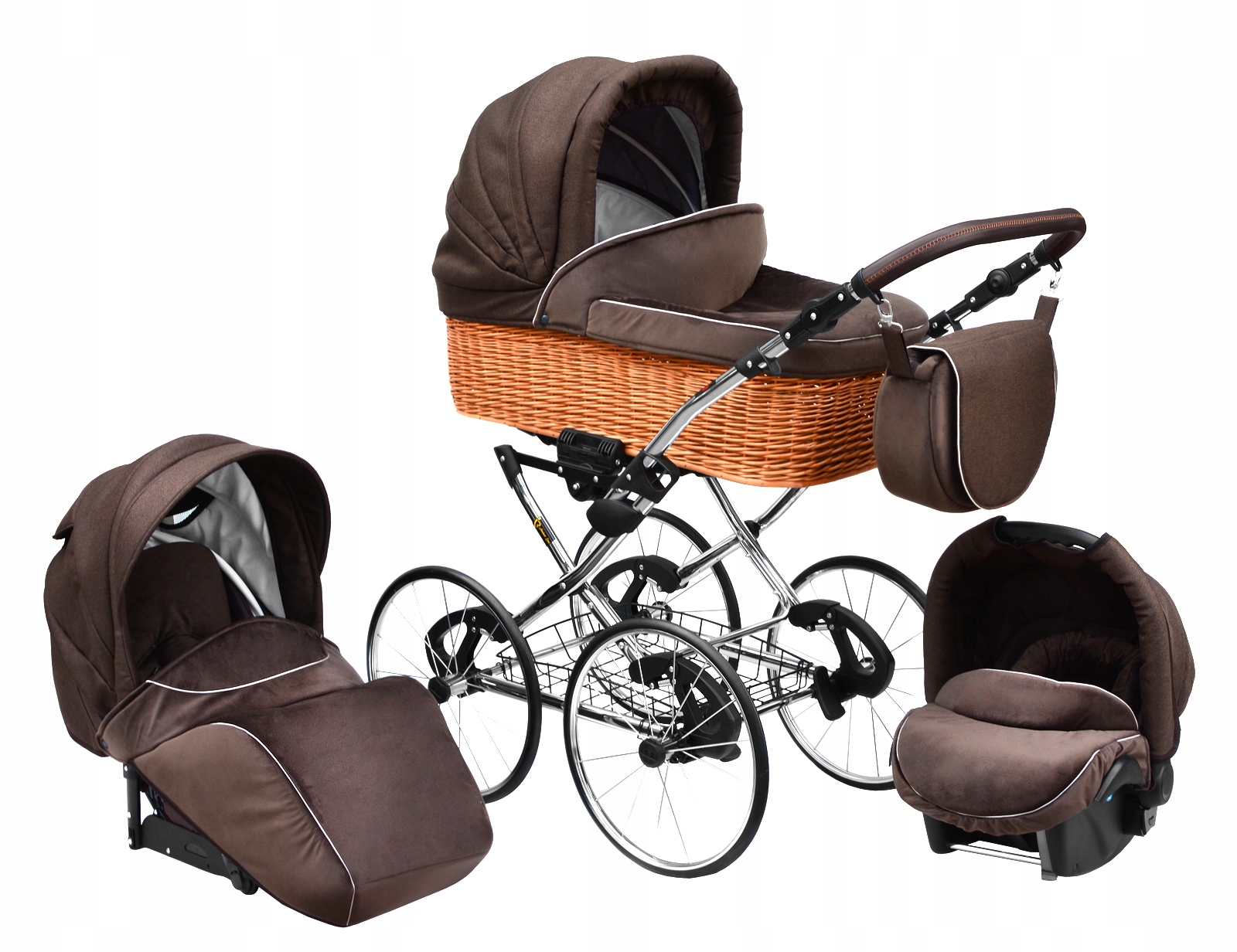 Skyline kočík Amberline classica lux retro 3in1
