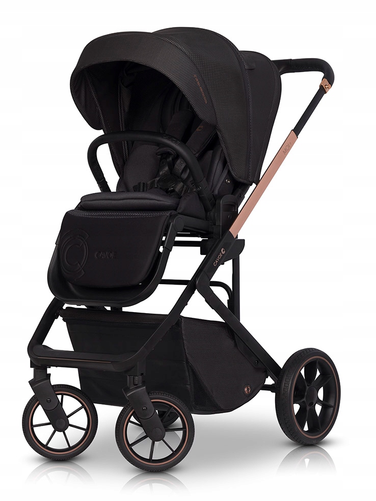 Vychádzkový kočík - Cavoe Moi+ Premium meteorit kočíka 22 kg