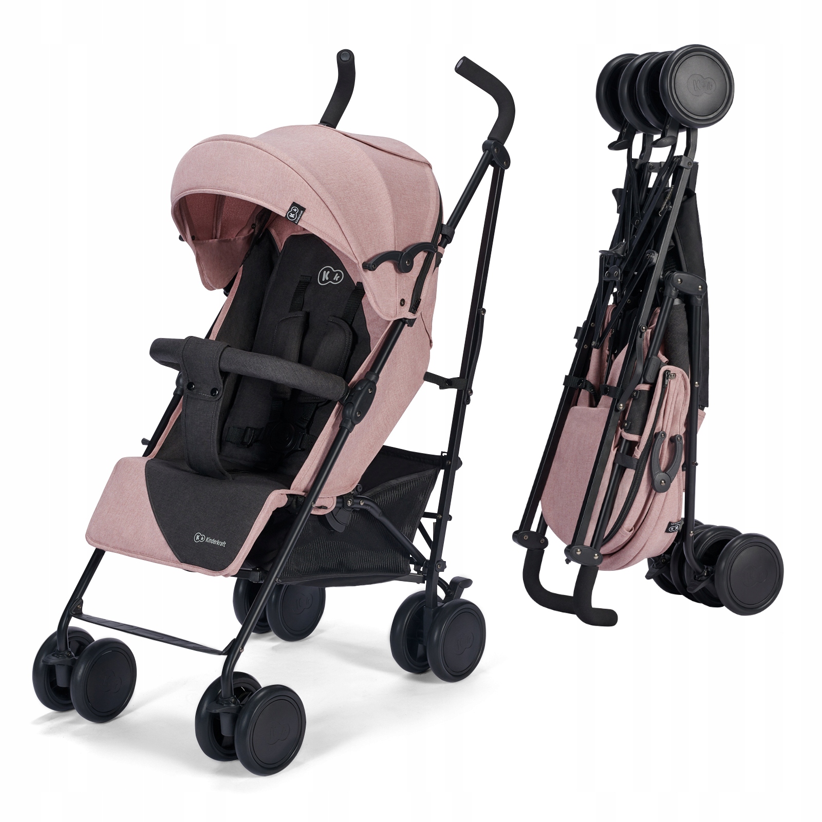 Vychádzkový kočík - Kinderkraft SIESTA kočík dáždnik 22 kg